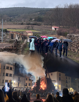 Un San Antonio pasado por agua en Vilafranca