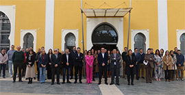 La Autoridad Portuaria de Castellón ha guardado este mediodía un emotivo minuto de silencio en memoria de las víctimas mortales del trágico accidente ferroviario ocurrido ayer en Adamuz (Córdoba).