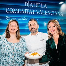El arroz a banda del Grao, protagonista en Fitur en un showcooking impulsado por el Patronato de Turismo