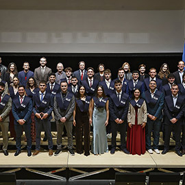 Más de 220 estudiantes participan en los actos de graduación de las titulaciones de Maestro/a y CAFE de la Facultad de Ciencias Humanas y Sociales