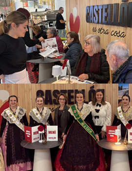 El stand de Castellón en Fitur arranca el fin de semana abierto al público con una elevada participación