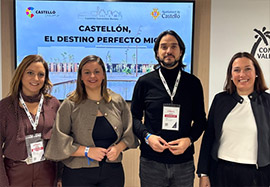 Castellón presenta en Fitur su estrategia internacional de turismo MICE con un workshop en Burdeos (Francia) y su presencia en las principales ferias del sector