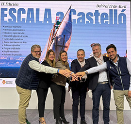 Castellón presenta en Fitur la IX edición de Escala a Castelló con el lanzamiento de la Vía Mediterránea y tres nuevas embarcaciones históricas
