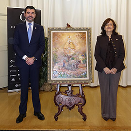 La Real Cofradía del Lledó presenta la obra que ilustrará el cartel de las Fiestas Patronales de la Mare de Déu del Lledó 2026