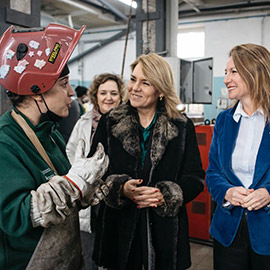 Visita al Centro Municipal de Formación ´Tetuán XIV´