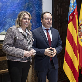 Marta Barrachina consolida el trabajo conjunto con el president de la Generalitat en agua, sanidad, infraestructuras y sector primario