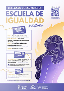 Onda renueva la Escuela de Igualdad para visibilizar el legado de las mujeres