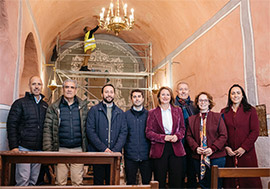 Carrasco ultima las obras en la cubierta y altar de la ermita de la Magdalena ´´salvaguardando su valor patrimonial y sentimental para los castellonenses´´