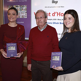 Presentación del libro Violant d´Hongria, de Ferenc Olivér