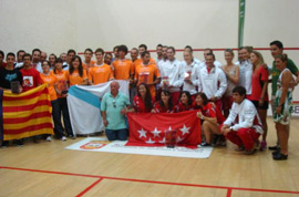 La Selección de la Comunidad Valenciana en el Campeonato de España de Squash