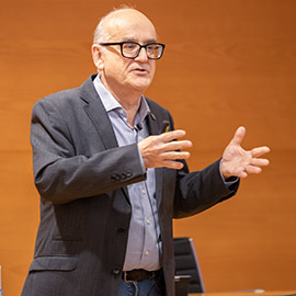 Jesús Lancis abre un diálogo con la comunidad universitaria para construir el futuro de la UJI y liderar su candidatura a Rectorat