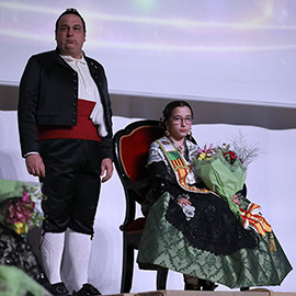 Presentación de los representantes de la Gaiata 16 Rafalafena