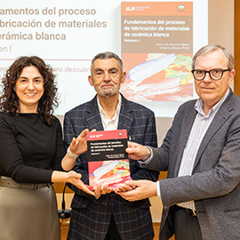 La Cátedra Altadia del Conocimiento Cerámico de la UJI potencia el conocimiento científico y la transferencia con el primer volumen de la «Enciclopedia sobre Tecnología Cerámica»