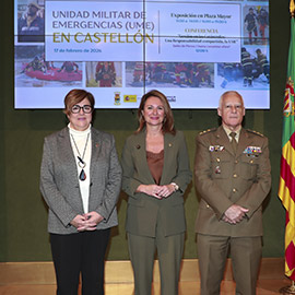 La UME expondrá sus vehículos en Castellón el 17 de febrero