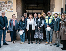 Carrasco: ´La nueva ‘Biblioteca 5.0’ será un edificio inteligente, sostenible y polivalente al servicio de los castellonenses´