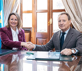 Ayuntamiento y ASCER firman un protocolo de intenciones para el impulso de la nueva cita del sector azulejero ´´Time of Spain´´