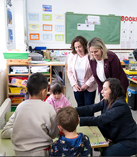 La Diputación de Castellón favorece la conciliación familiar y laboral en los municipios de menos de 10.000 habitantes con el servicio de escola matinera
