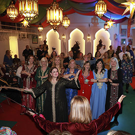 Tradicional fiesta árabe de los Moros d´Alqueria