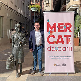 La plaza Vilanova d´Alcolea de Castellón acoge el sábado una jornada de Mercat de Barri