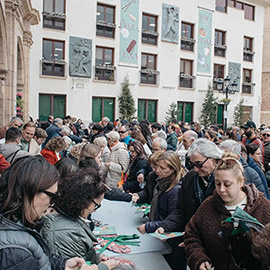 La entrega de programas, cintas y pulseras de la Magdalena se realizará el martes y miércoles en la Plaza Mayor