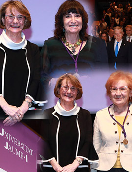 Rosa Montero y Margarita del Val reivindican en la UJI el valor de la generación de conocimiento en el 35.º aniversario de la institución
