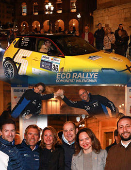 Presentación de esta decimotercera edición del MAHLE Eco Rallye Comunitat Valenciana