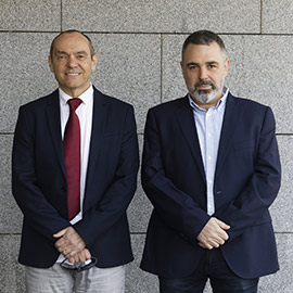 El Consejo Social distingue a Vicent Moliner y Luis Cabedo con los premios de Investigación