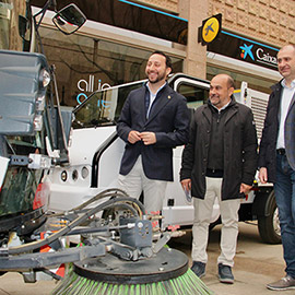 Castellón presenta el mayor dispositivo de limpieza para las fiestas de la Magdalena