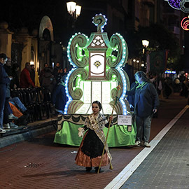 Castellón rememora su historia fundacional con la luz de las Gaiatas