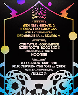 SanSan Festival 2026 revela el cartel de electrónica y los horarios