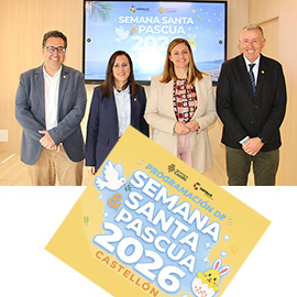 Presentación de la programación de Semana Santa en Castellón