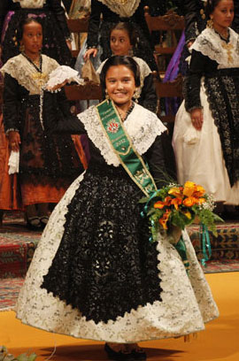 Reina infantil Magdalena 2012. Carla Collazos