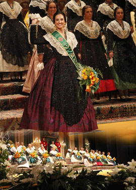María España, en el Teatro Princial, Reina Magdalena 2012