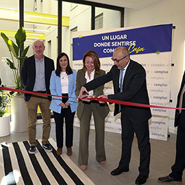 Inauguración oficial de la residencia de estudiantes Camplus Castellón La Fábrica