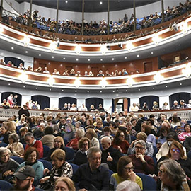 El IVC conmemora el Día Mundial del Teatro con abonados del Principal de Castelló
