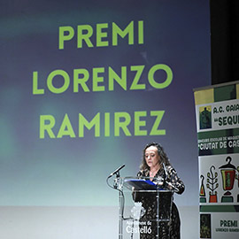 Entrega de premios del XXIII Concurso Escolar de Maquetas de Gaiata ´Ciutat de Castelló´ premio Lorenzo Ramírez