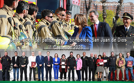 Actos organizados con motivo de la celebración del patrón de los bomberos, San Juan de Dios