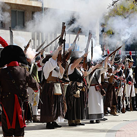 Castellón revive su historia con la recreación de la Batalla del Pont dels Millars