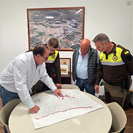 San Rafael del Río refuerza la protección del campo y mejora sus caminos rurales