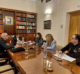 La Subdelegación del Gobierno intensificará la seguridad y la coordinación policial con Almassora