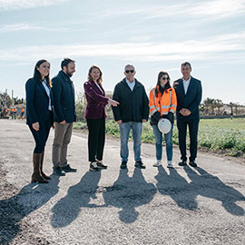Carrasco: ´Con el asfaltado del Camí de l’Obra damos respuesta a una reivindicación vecinal histórica invirtiendo más de 850.000 euros´