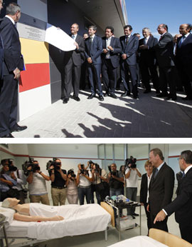 Inauguración de la sede provisional de Medicina en la UJI