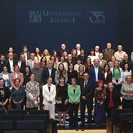 La UJI entrega las distinciones extraordinarias a M.ª Jesús Vicent, Pilar Dolz, Julia Sevilla y la Fundación Le Cadó