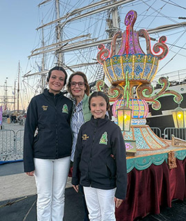 Las reinas de las fiestas de Castellón participan en el festival ‘Escale à Sète’ y la Gaiata sale por primera vez fuera de España