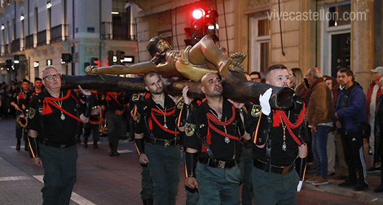 Procesión del Santo Entierro en la Semana Santa de Castellón