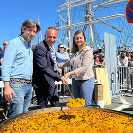 Castellón culmina su promoción en Sète con un arroz marinero para más de 1.000 personas