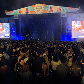 Benicàssim promociona el destino turístico en las pantallas gigantes de los tres grandes festivales: SanSan, FIB y Rototom Sunsplash