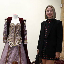 Inauguración de la exposición de trajes y coronas de Na Violant d´Hongría ´Llegat i Tradició´