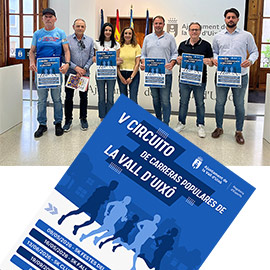 La Vall d´Uixó presenta el V Circuito de Carreras Populares con cinco pruebas a lo largo de 2026