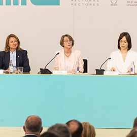 La rectora de la UJI apela a la cooperación académica y científica en la cumbre México-España